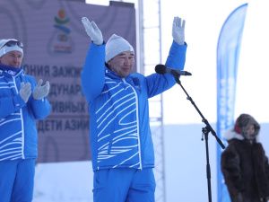 В Якутии зажжен огонь VIII летних Международных спортивных игр «Дети Азии»