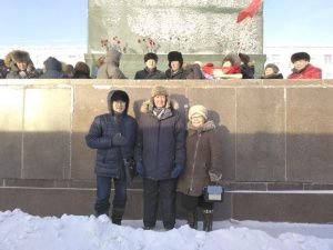 Ленинские уроки, пикеты Памяти с возложением венков и цветов