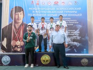 Завершился турнир по вольной борьбе среди юношей в честь олимпийского чемпиона Павла Пинигина на призы АО «АК «ЖДЯ»