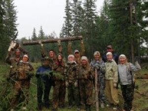 Жители с. Синск Хангаласского улуса намерены не допустить распространения лесного пожара