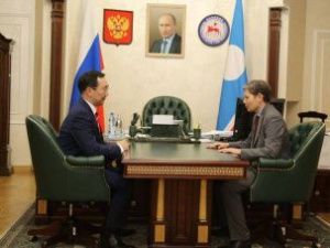 Николаев обсудил с генконсулом РФ в Харбине вопросы сотрудничества Якутии с Китаем