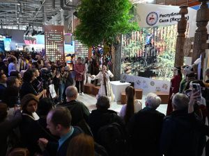 Фоторепортаж. Открытие экспозиции Якутии на международной выставке-форуме «Россия»