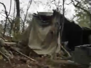 Якутяне сбили дрон ВСУ саперной лопаткой