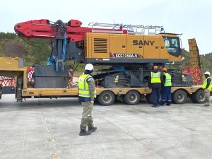 До конца года установят до 50 буронабивных свай для Ленского моста в районе Якутска