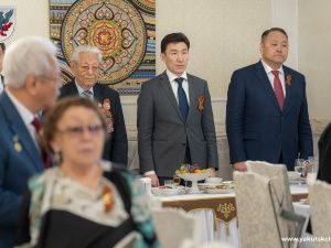 Участников войны и ветеранов тыла поздравили на торжественном приёме в честь Дня Победы