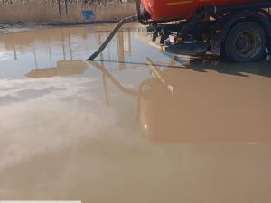 Более 170 тысяч кубометров воды откачали с заниженных мест в Якутске