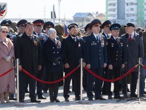 День Победы: торжественный митинг и военно-патриотический парад прошли в Якутске