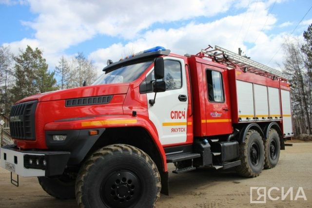 Тело пожилого мужчины нашли во время тушения пожара в Якутске