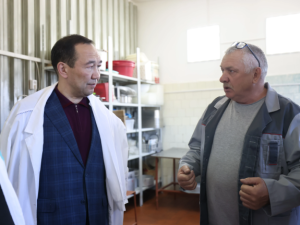 Айсен Николаев встретился с предпринимателями Нижнеколымского района