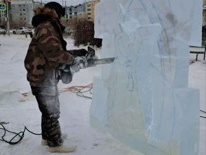 Народы спорт объединяет: в Якутске стартовал конкурс ледовых скульптур, посвященный «Детям Азии»