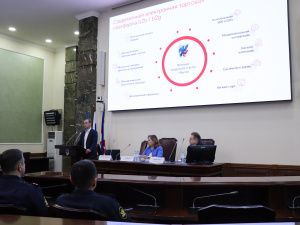 Заместитель начальника УФСИН Станислав Тетерин выступил на семинаре «Закупки. Диалог с бизнесом. Опыт и перспективы»