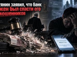 Якутянин завил, что банк должен был спасти его от мошенников