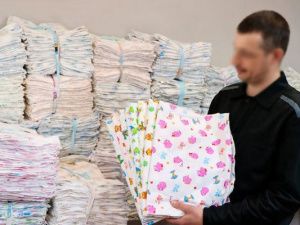 В исправительной колонии № 7 шьют постельные принадлежности для больниц