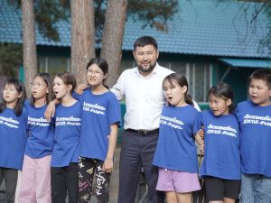 Евгений Григорьев побывал в детском оздоровительном лагере «Радуга»