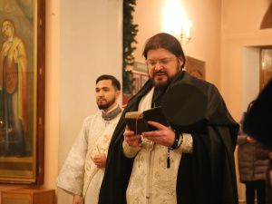 Фото: Рождество на территории Преображенского собора