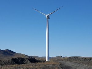 В Тикси завершен монтаж ветроустановок