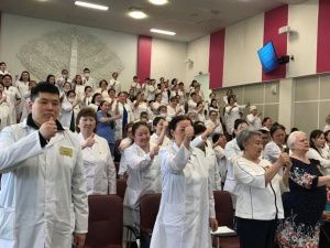 Десницы врачей обменялись опытом работы