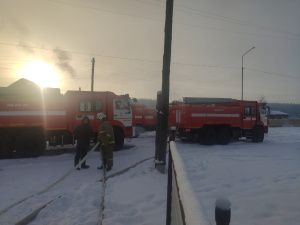 Частный дом горел в Усть-Алданском районе
