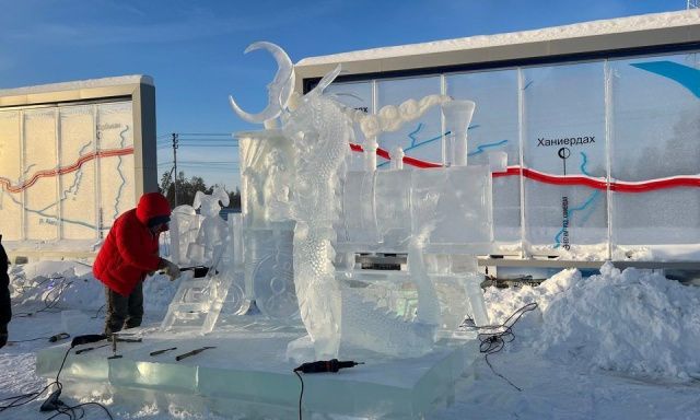 Ежегодный конкурс ледовых скульптур «Новогодняя фантазия» состоится на станции Нижний Бестях