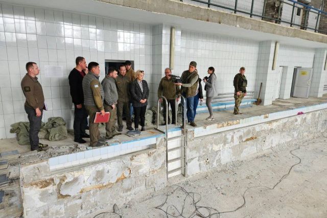 Глава Якутии проверил ход работ в Докучаевском городском округе ДНР