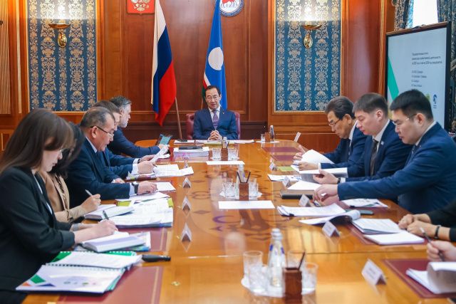 В Правительстве Якутии рассмотрены итоги деятельности предприятий агропромышленного холдинга за 2023 год