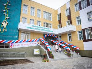 Самая большая сельская школа открылась в Якутии