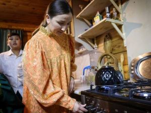 В рамках программы социальной газификации дом многодетной семьи Ефремовых из Пригородного города Якутска подключен к газу