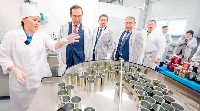 В Якутске открыли цех по переработке мяса, овощей и дикоросов