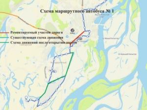 В Якутске маршрутный автобус № 1 возобновит движение по улице Чернышевского