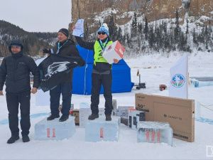 В Якутии прошёл первый республиканский ледовый забег «Ленские столбы»
