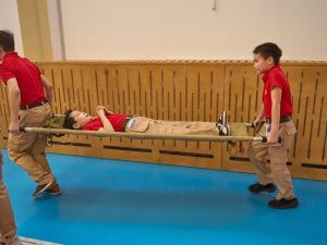 Юнармейцы Хатасской школы стали победителями муниципального этапа Всероссийской военно-патриотической игры «Зарница 2.0»