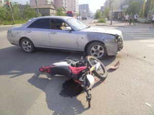 ДТП с участием мотоцикла: Имеются пострадавшие