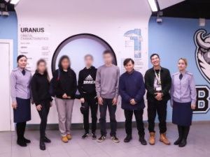 Несовершеннолетние осужденные без изоляции от общества посетили Парк высоких технологий 