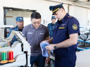 Министр транспорта и дорожного хозяйства Якутии Владимир Сивцев посетил производство в исправительной колонии № 1