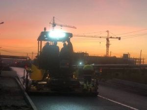 Асфальтирование дорог завершили на шести улицах в Якутске