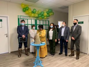 В селе Синск Хангаласского улуса открыли новое модульное здание врачебной амбулатории