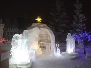 Фото: Рождество на территории Преображенского собора