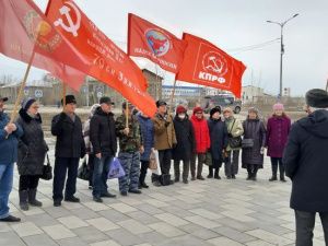 Митинг, посвященный Дню космонавтики