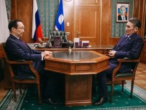 Глава Якутии обсудил с народным депутатом Матвеем Евсеевым вопросы энергоснабжения Арктики