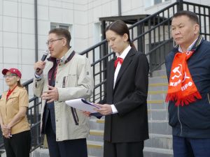 Вячеслав Куличкин — юным пионерам: «Учитесь побеждать!»