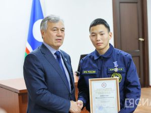 Детей-героев наградили в Якутии