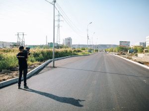 Члены правительства республики осмотрели ход дорожного строительства в рамках нацпроекта «БКАД» в Якутске