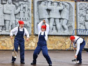 Фото: город Алдан отметил столетний юбилей