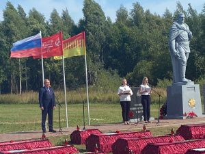 В Зубцове Тверской области почтили память воинов-освободителей города