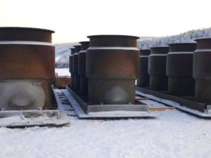 Первые металлоконструкции коффердамов для строительства Ленского моста доставлены в Якутск