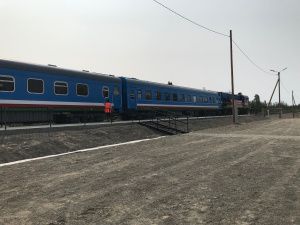 Со станции Нижний Бестях отправился первый регулярный пассажирский поезд