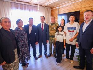 Семья участника СВО Павла Моякунова встретила 2024 год в новом двухэтажном доме