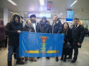 В аэропорту Якутска встретили работника АО «АК «ЖДЯ», участника СВО