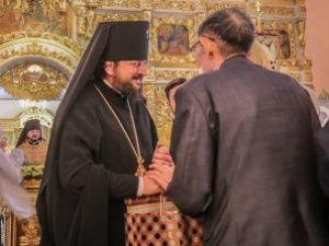 Авксентьева поздравила архиепископа Романа с 50-летним юбилеем