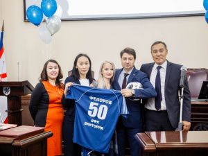 Владимир Федоров отметил собственный юбилей ударным трудом и подарком горожанам